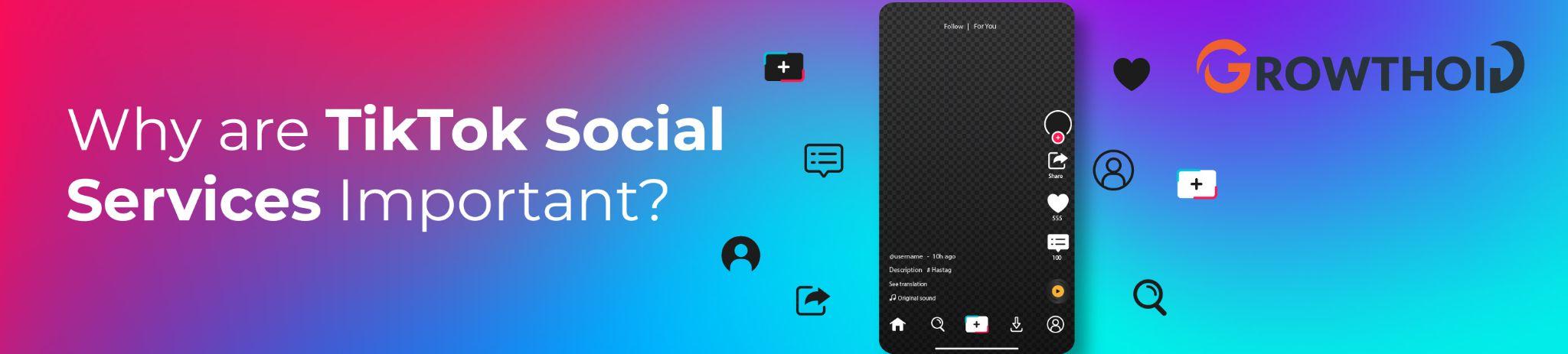 Why are TikTok Social Services Important?