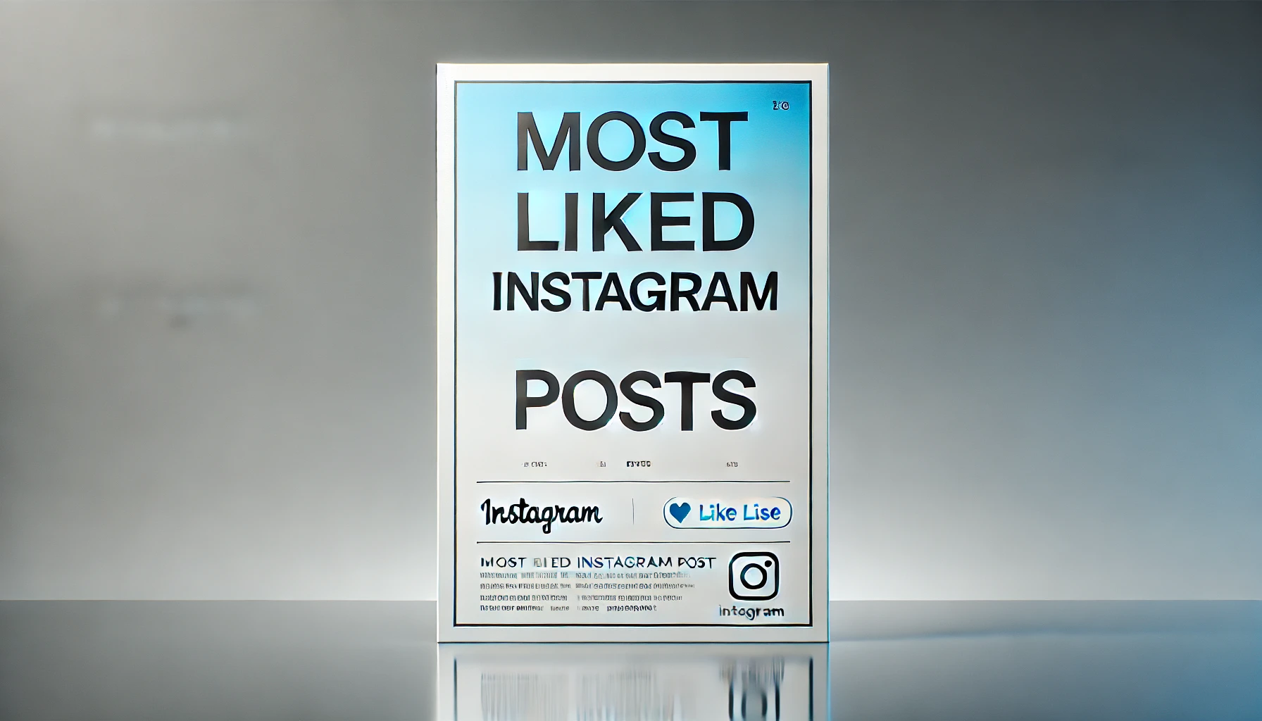 Most Liked Instagram Posts
