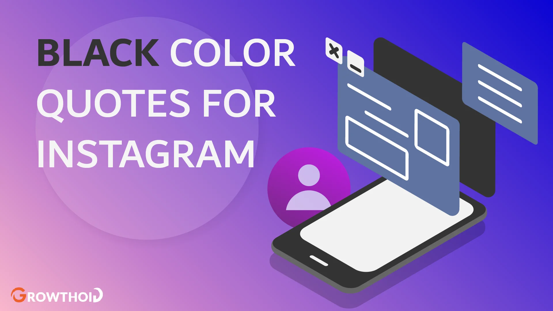 100+ Black Colour Quotes for Instagram