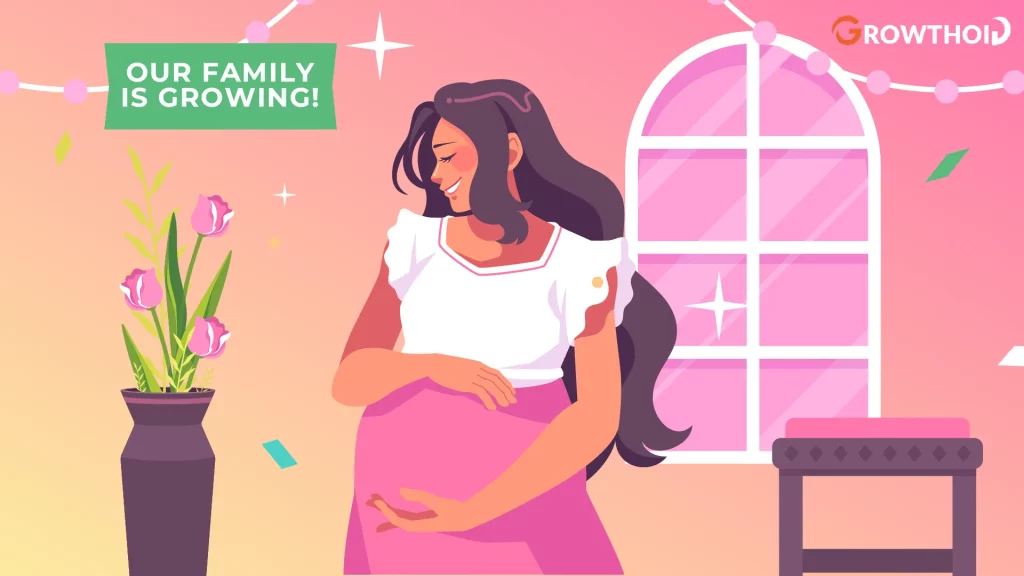 captions for pregnancy