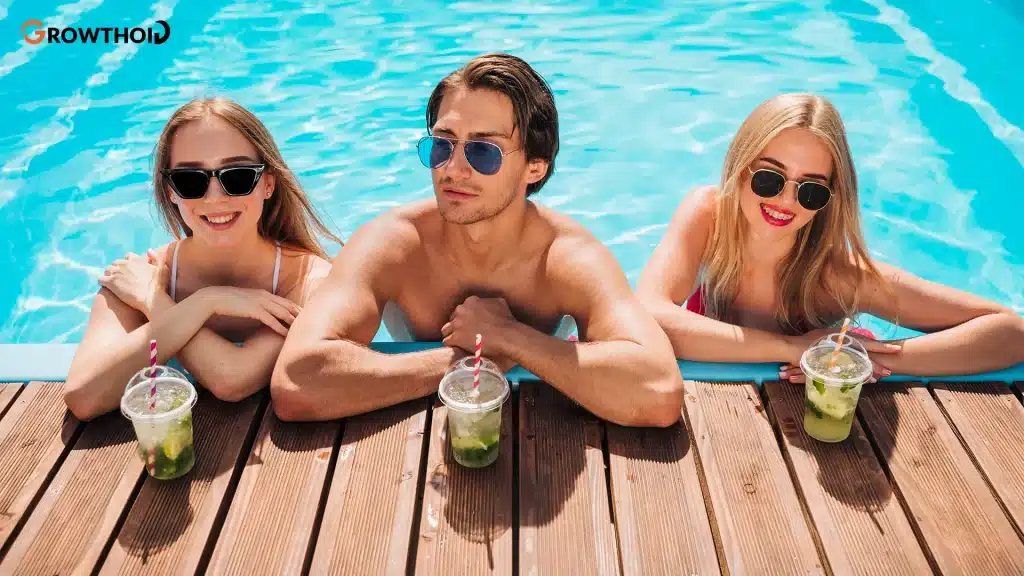 Aesthetic Pool Captions