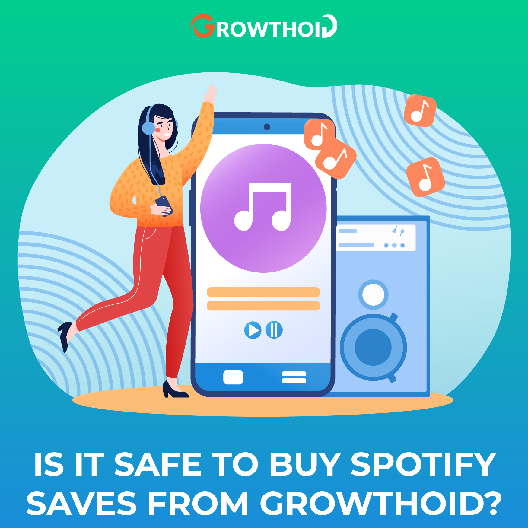 Is It Safe to Buy Spotify Saves from Growthoid