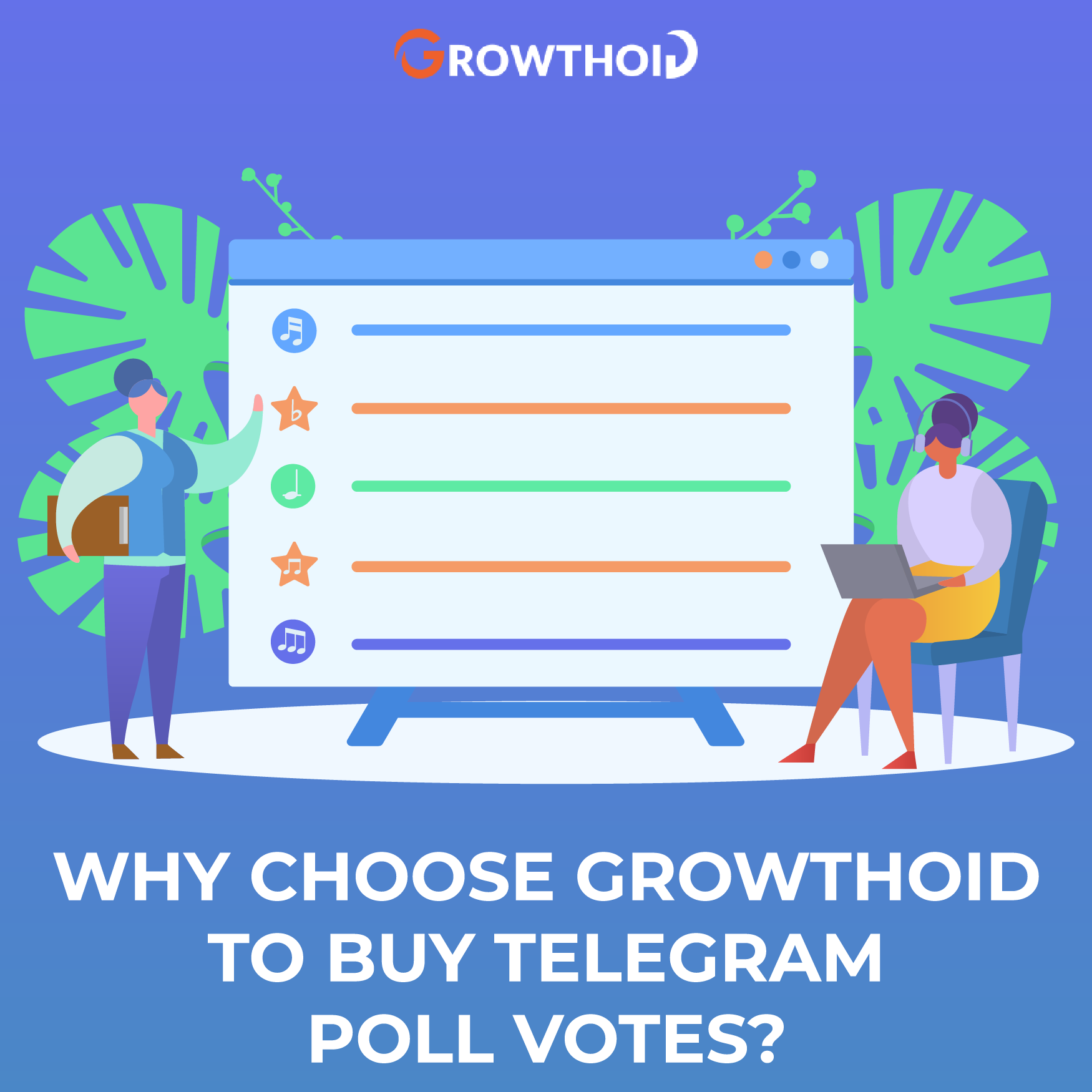 Why Choose Growthoid to Buy Telegram Poll Votes
