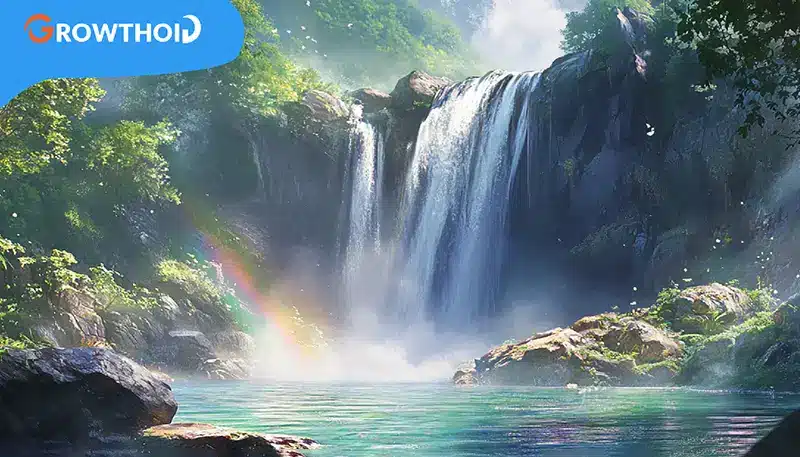 Waterfall Captions for Instagram